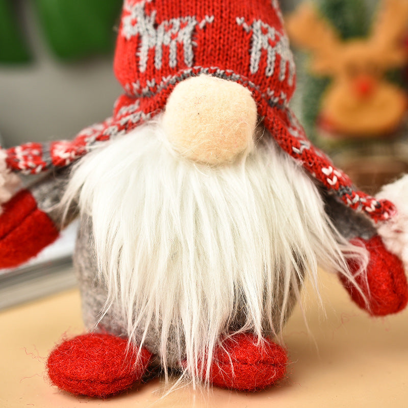 Santa Claus Doll Desktop Decoration Standing Posture