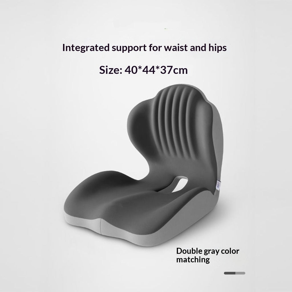 Student Posture-Correcting Ergonomic Seat Cushion With Lumbar Support