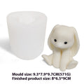 Upgraded Sitting Posture Scottish Fold Rabbit Edible Silicon Mold