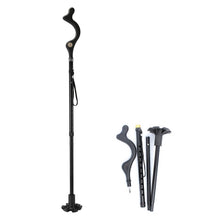 1Pc Posture Walking Cane For Men Women Old People Collapsible Walking Cane Heavy Duty Walking Stick With 10 Adjustable Heights For Hiking