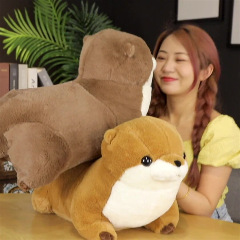 Children's Plush Toys With Prone Posture And Water Lazy Doll