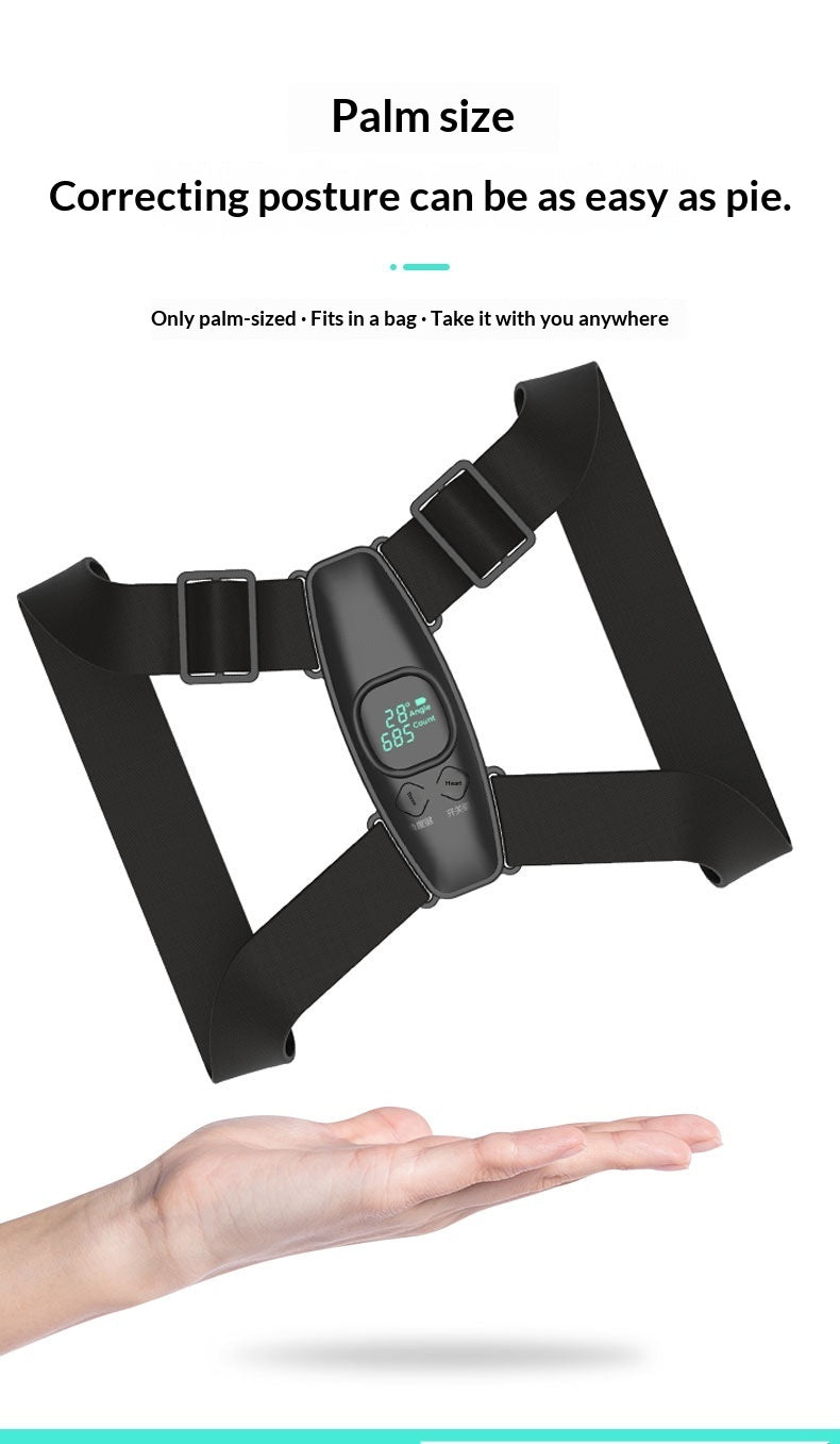 New Cross-border Upgraded Hunchback Correction Belt With Customizable Angle Settings And Sensor-based Back Posture Correction