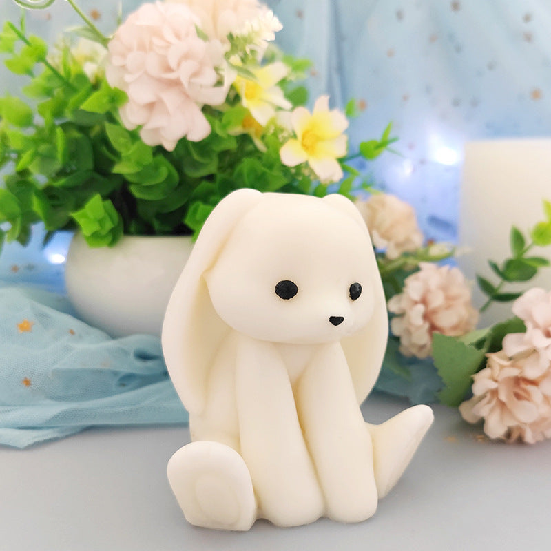 Upgraded Sitting Posture Scottish Fold Rabbit Edible Silicon Mold