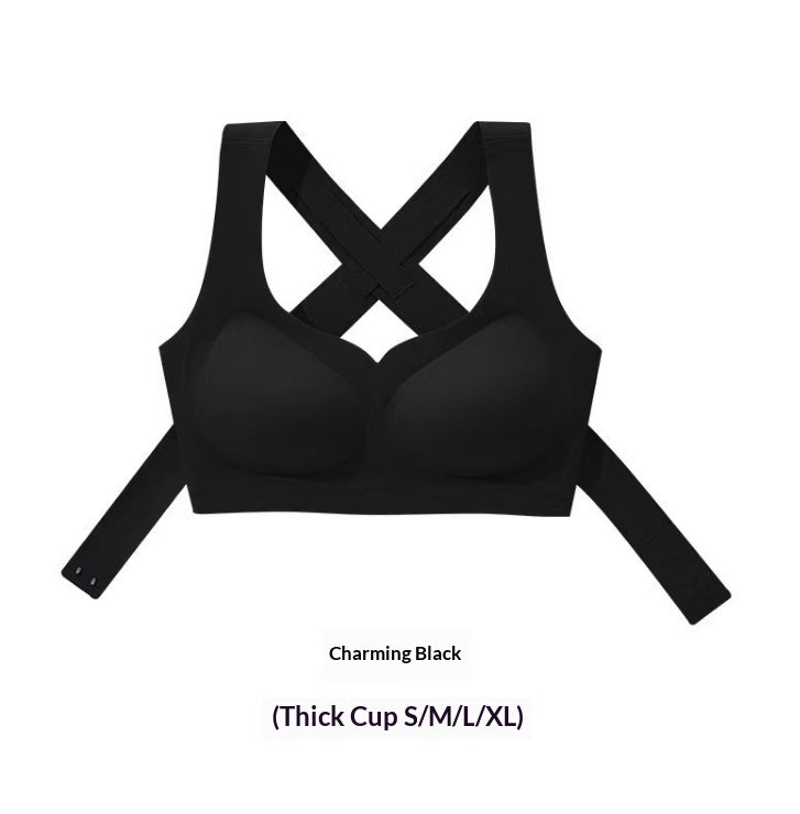 Posture-correcting Adjustable Front-closure Bra
