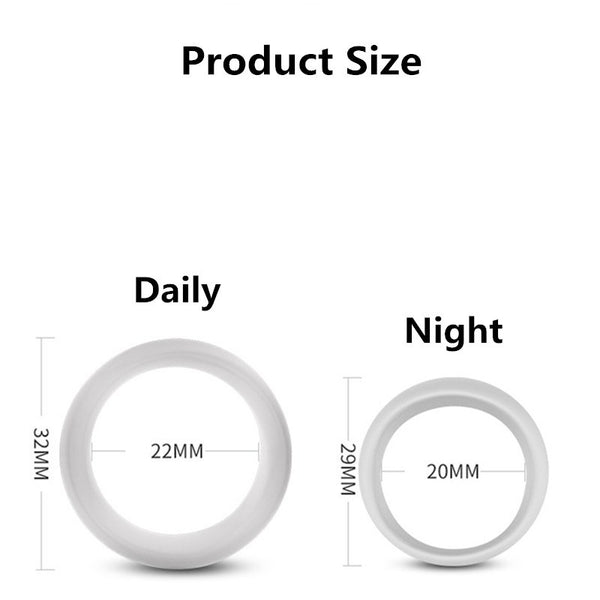 Set Silicone Male Foreskin Corrector Resistance Ring De